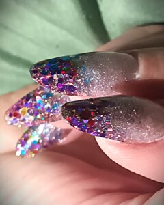 inlay met glitter babyboom